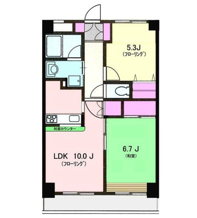 サンクオティモーネの間取り