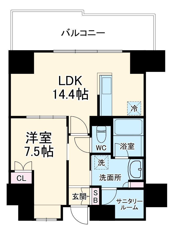 ザ・ハウス豊橋WESTの間取り
