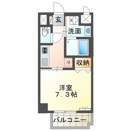 アルバーロ イーリスの間取り