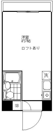 ベルシティ青砥Ⅰの間取り