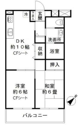 メゾンディボワールの間取り