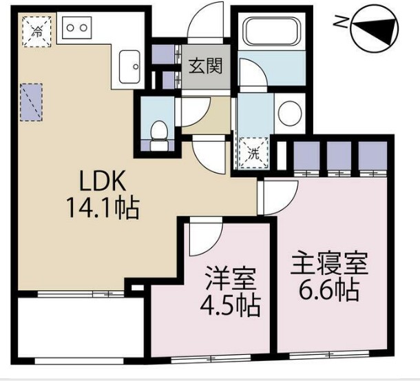 ResidenceMotomachiの間取り