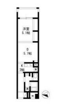 カステッロ石神井公園の間取り