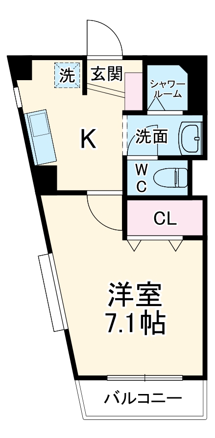 メゾン・TAKEUCHI Ⅰの間取り