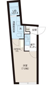 レピュア西巣鴨駅前レジデンスの間取り