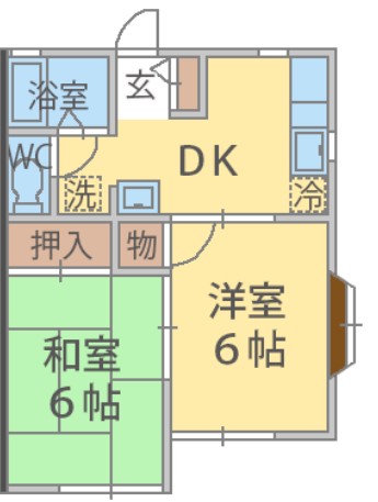 グランディールの間取り