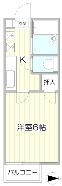 コーポトミーの間取り