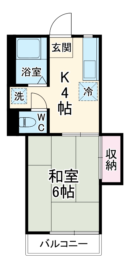 グリーンヒルハウスの間取り
