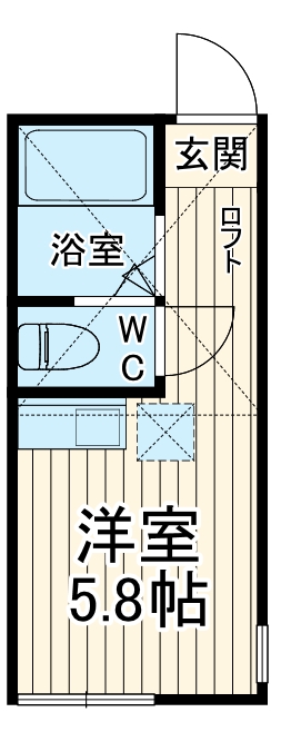 サザンローズ野毛山公園の間取り
