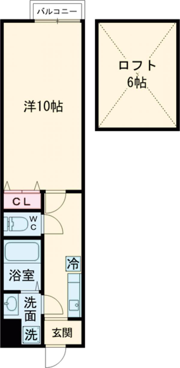 1/1 間取