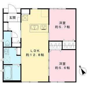 パハリート土生の間取り