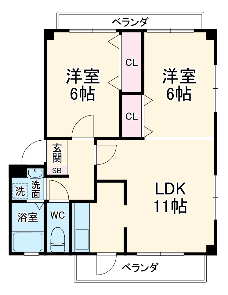 風の森の間取り