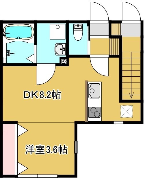Stage八王子の間取り