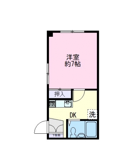 サンローズⅠの間取り
