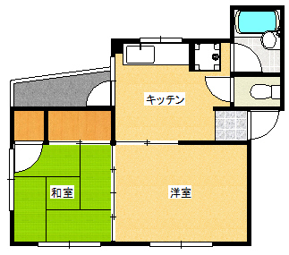 厚木Kビルの間取り