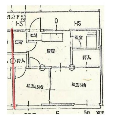 アローコーポの間取り