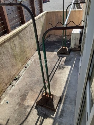 12/24 バルコニー