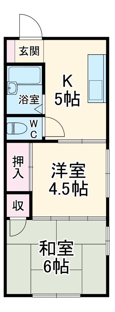 糸賀ビルの間取り