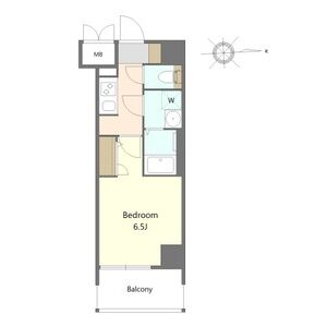 S-RESIDENCE名駅北alesiaの間取り