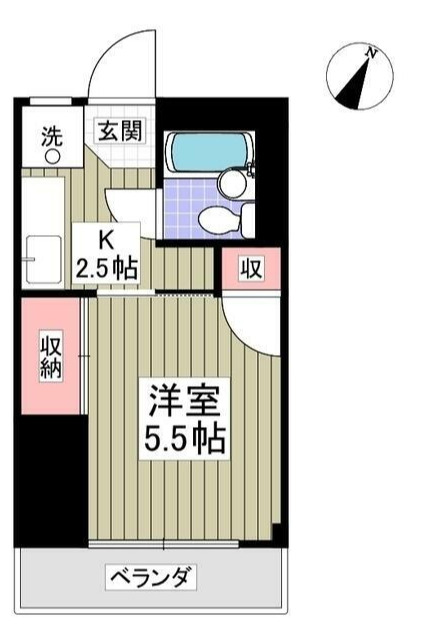 ラデヴィーナ鴻巣Ⅱ の間取り