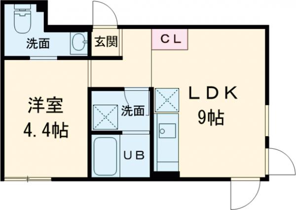 SOU高田馬場の間取り