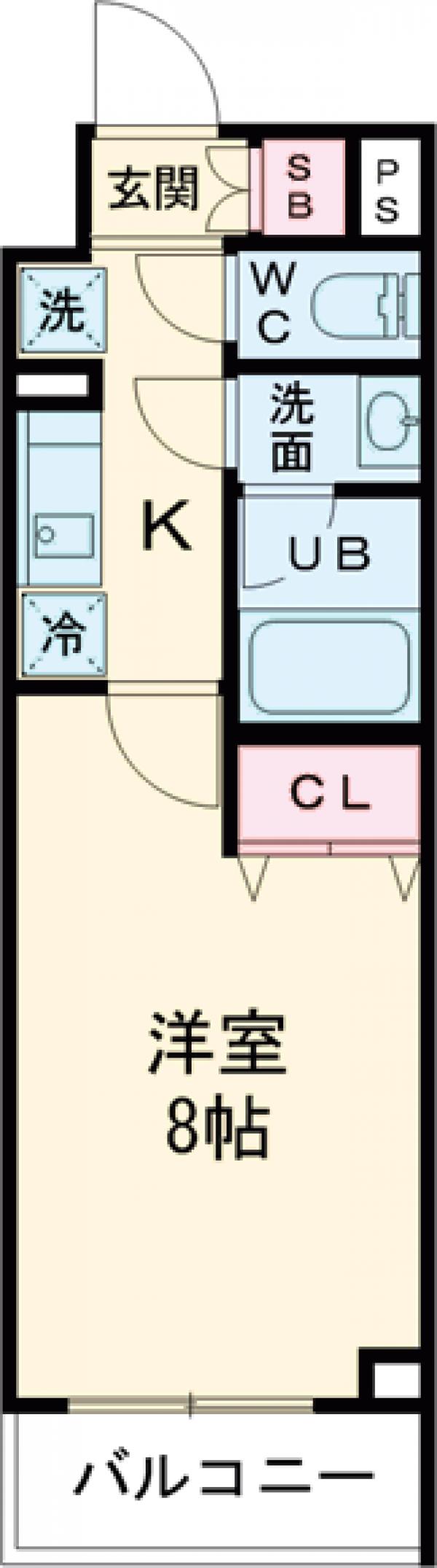 ユリカロゼ西新井の間取り