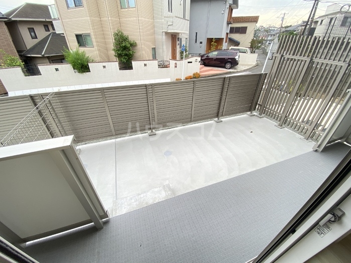 12/25 バルコニー