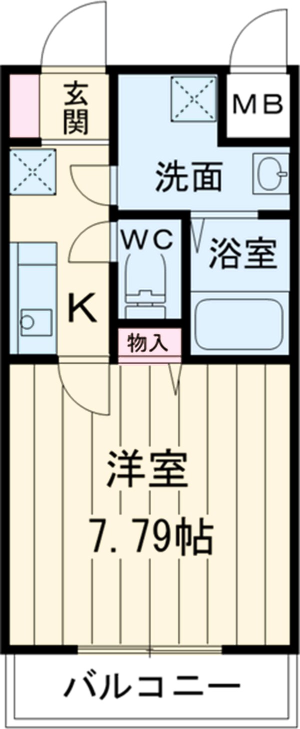 ディアレイシャス成増の間取り