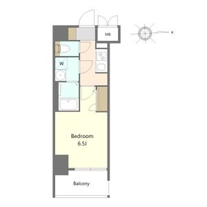 S-RESIDENCE名駅北alesiaの間取り