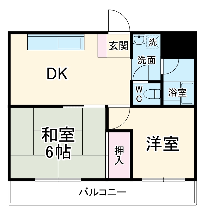 メゾン豆精の間取り