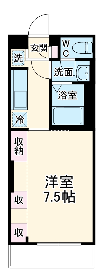 リブリ・ルピア湘南 Ⅱの間取り