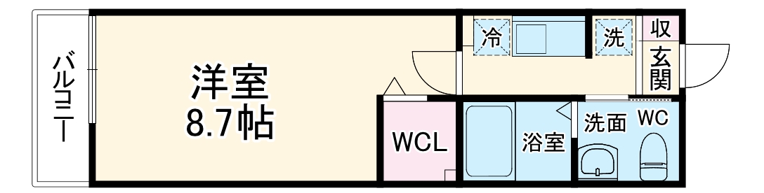 THYME(タイム)TSUDANUMAの間取り