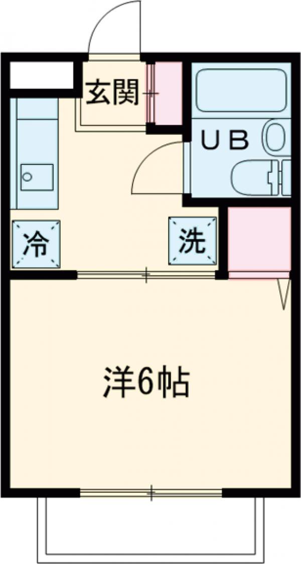 レンツェン御殿山の間取り