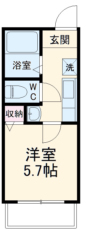 リーヴェルポート横浜和田町の間取り