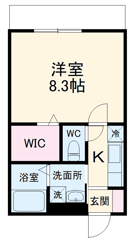シャルムドミールの間取り