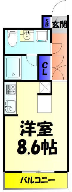 ダイワティアラ津田沼Ⅵの間取り