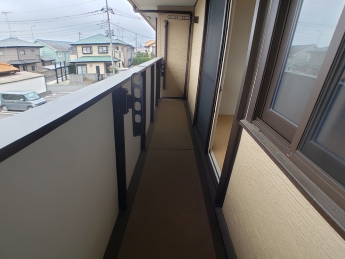 12/27 バルコニー