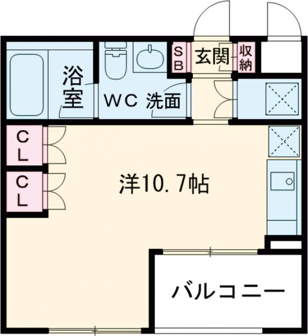 大田西馬込レジデンスの間取り