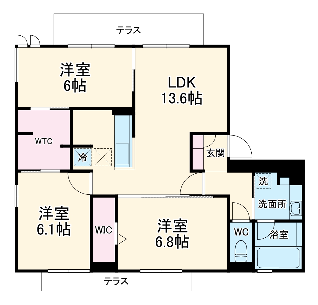 リサイアⅡの間取り