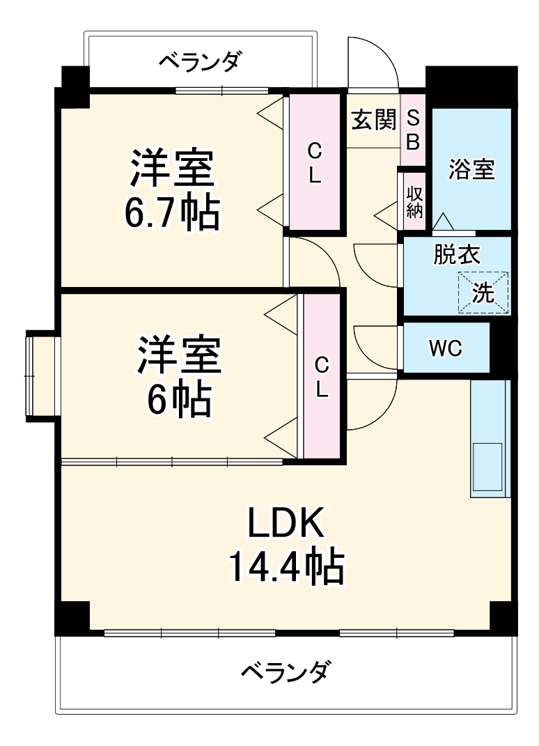 Incant Lotoの間取り