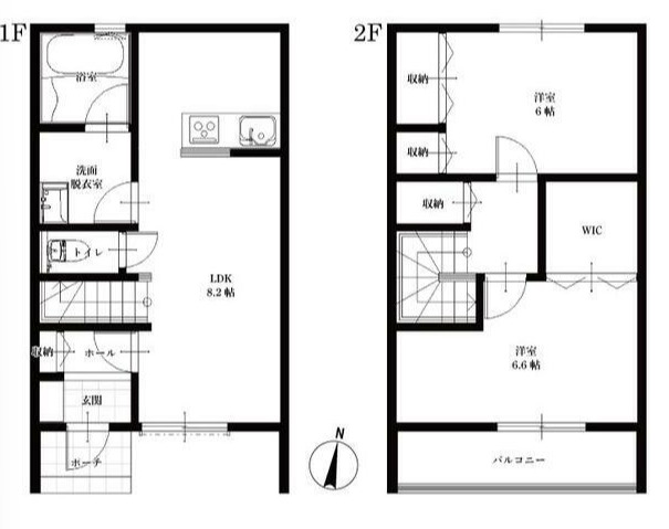 K’sガーデン蓮中前の間取り