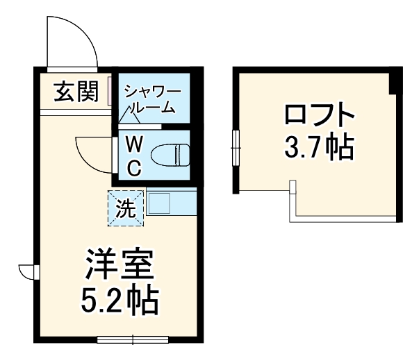 ルシェン和田町の間取り