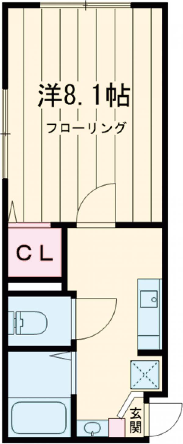 フォレスト駒沢大学の間取り