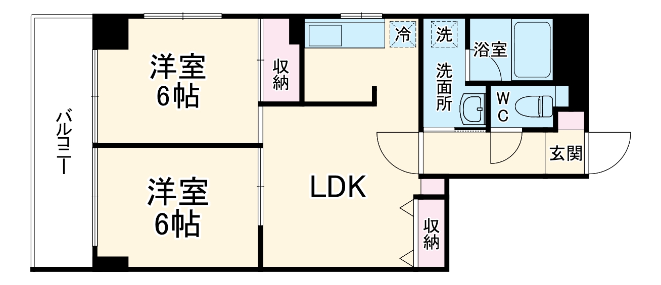 Uresidence二条城の間取り