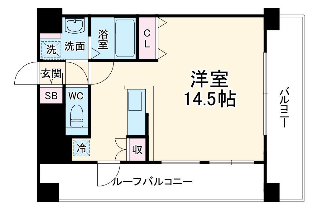 エイペックス京都室町の間取り