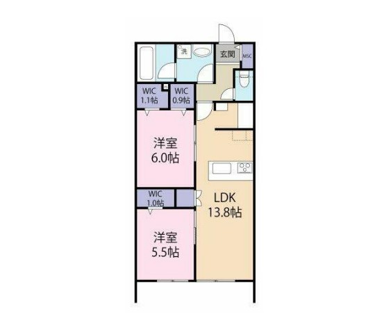 Maison Tampopoの間取り