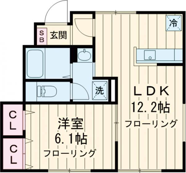 OLI　OLIの間取り