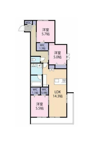 Maison Tampopoの間取り