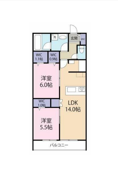 Maison Tampopoの間取り