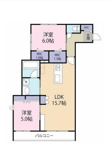 Maison Tampopoの間取り